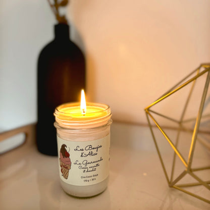 Bougie Cerise amaretto et chocolat