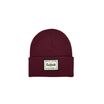 Tuque tradition unisexe (bordeaux)