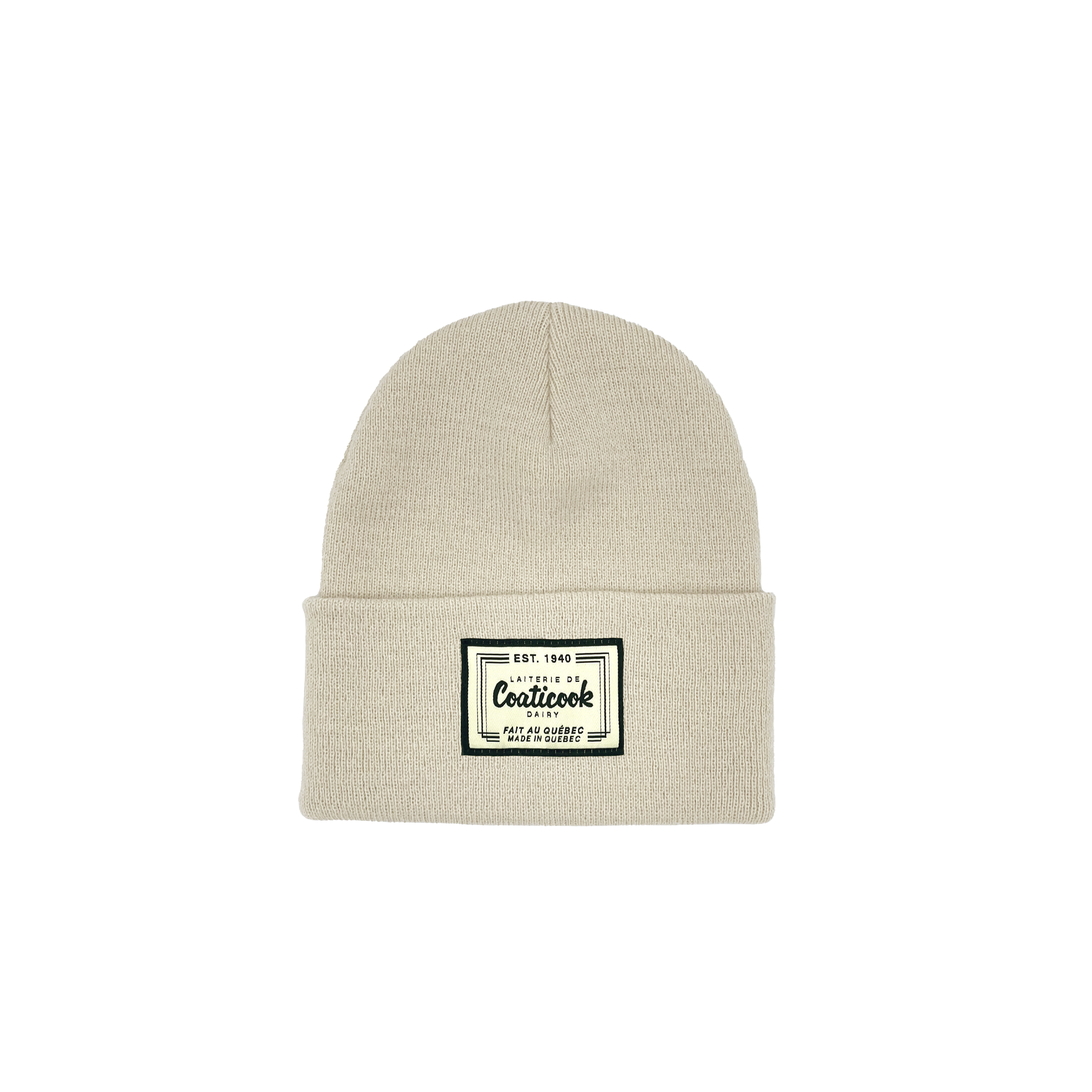 Tuque tradition unisexe (crème) – Laiterie de Coaticook