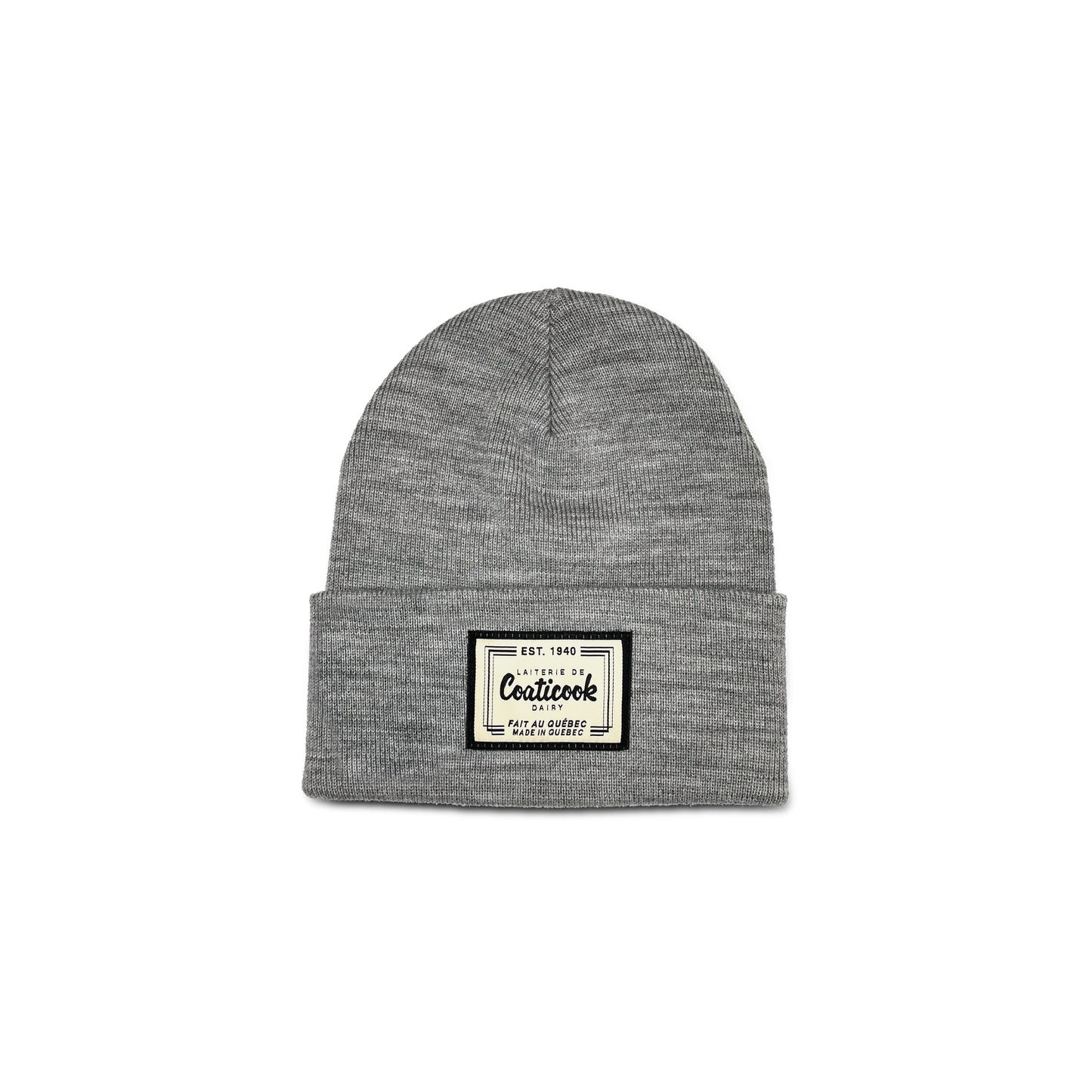 Tuque tradition unisexe (grise)