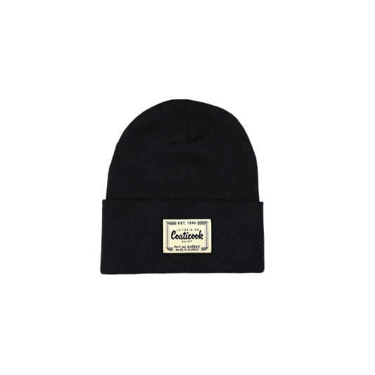 Tuque tradition unisexe (noire)