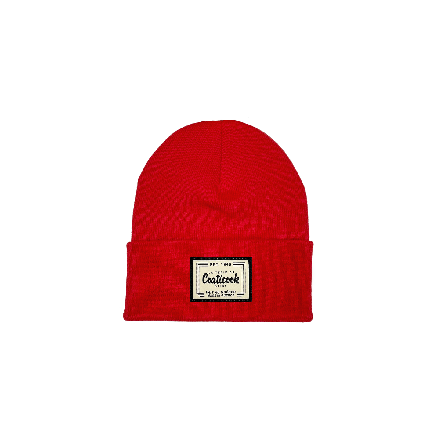Tuque tradition unisexe (rouge)