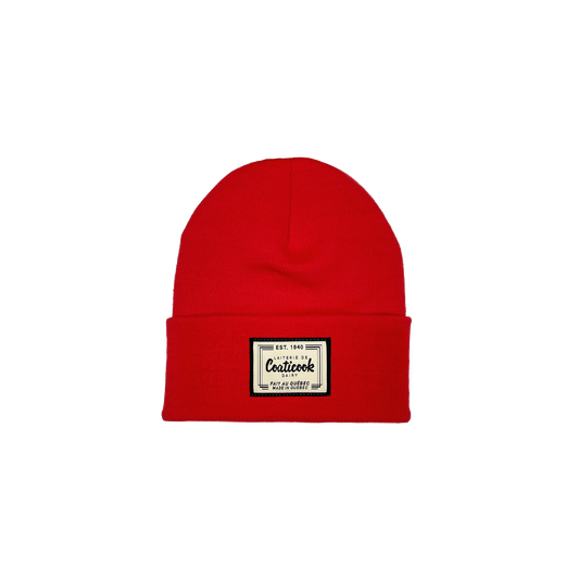 Tuque tradition unisexe (rouge)