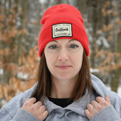 Tuque tradition unisexe (rouge)