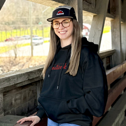 Chandail à capuchon unisexe (noir)