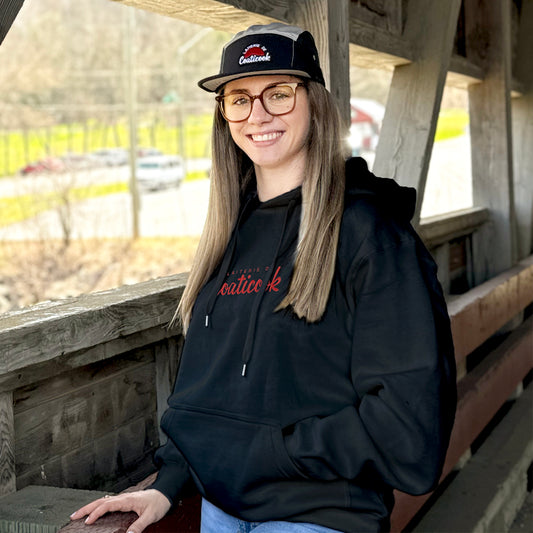 Chandail à capuchon unisexe (noir)