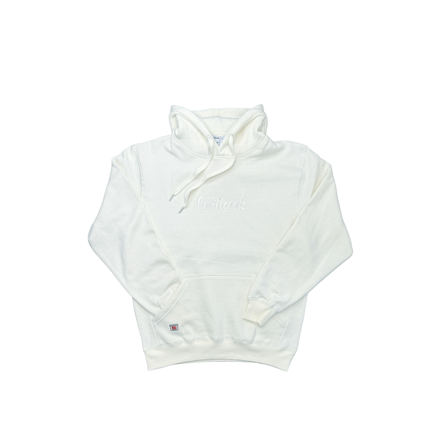 Chandail à capuchon unisexe (crème)