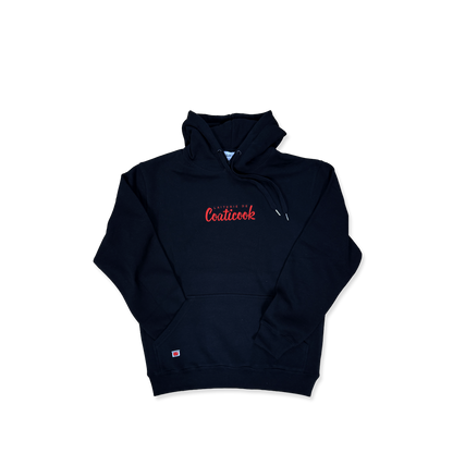 Chandail à capuchon unisexe (noir)