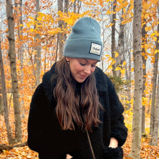 Tuque tradition unisexe (épinette bleue)