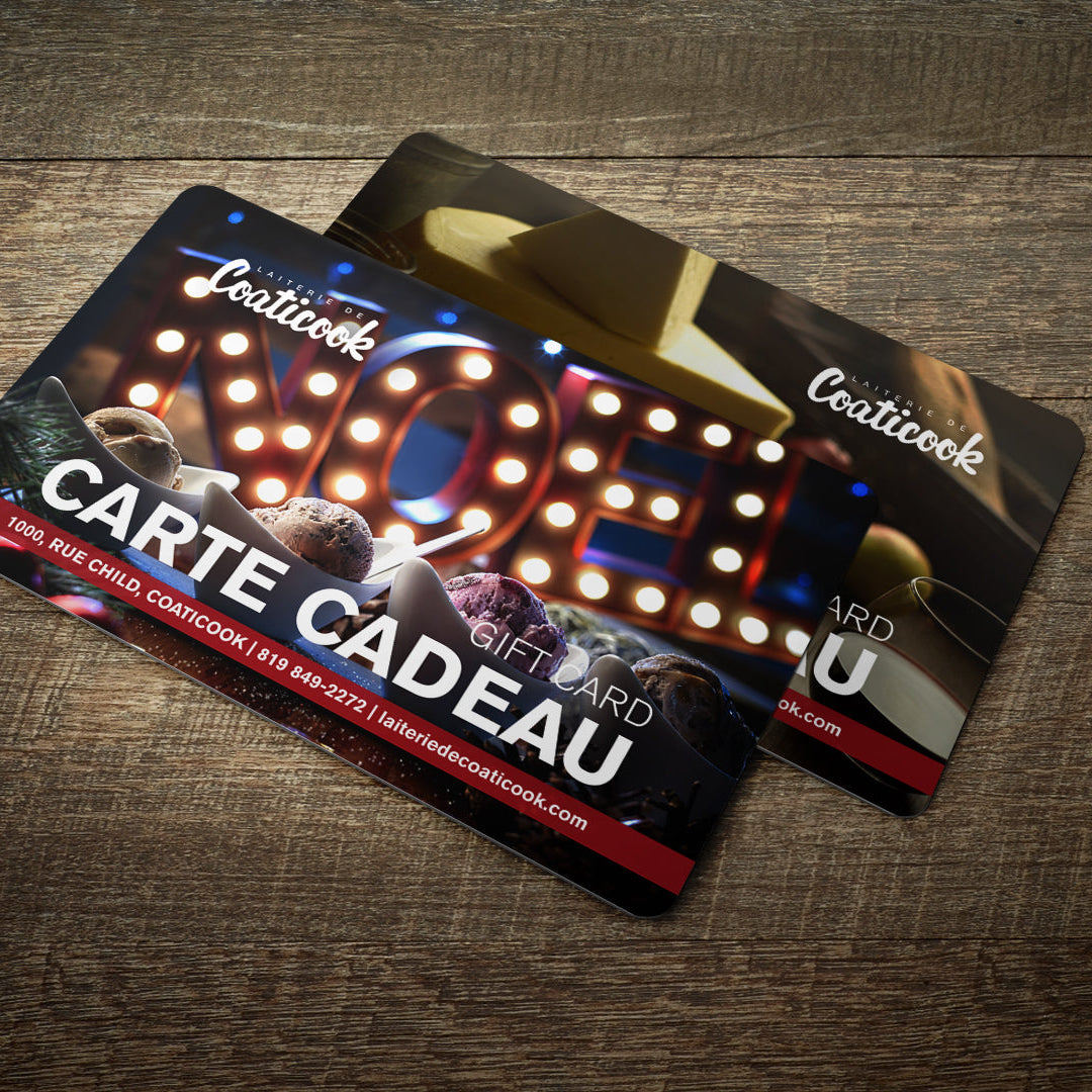 Carte-Cadeau Laiterie de Coaticook